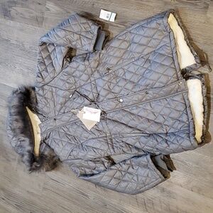 Jessica Simpson Quilted Winter Jacket Size Large